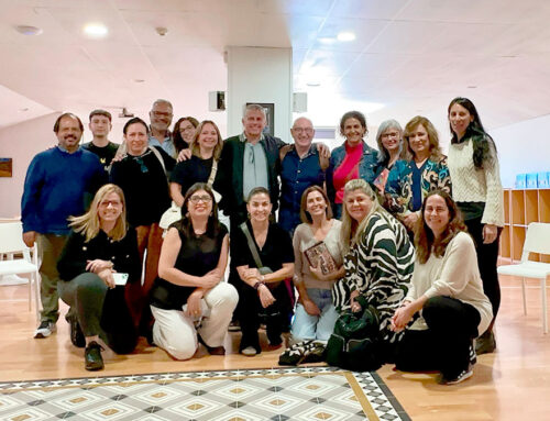 Rebem la visita del curs de Liderazgo