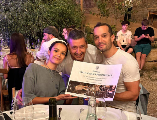 Martina, alumna de Direcció de Cuina i Sommelieria, 2a classificada al Tast a cegues de l’Oller del Mas i protagonista al programa  “Un restaurant canibal a Berlin”